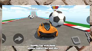 Super cars stunts racing game | Watch gameplay on USAGAMESDOVIC  screenshot 2