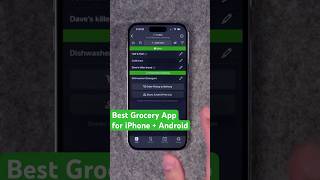 Ultimate Grocery App for iPhone: AnyList