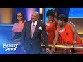 Steve's WIFE loves HIS... | Family Feud