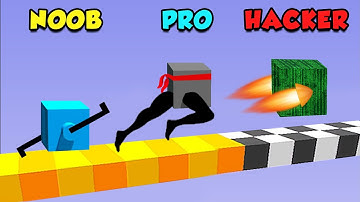 NOOB vs PRO vs HACKER - Draw Climber - Best Mobile Android/iOS Games