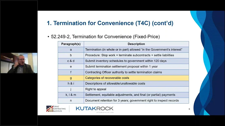 GovCon 101 - 10 Key FAR Clauses That Every Government Contractor Should Be Aware Of