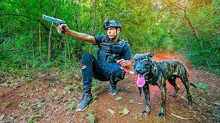 LEVEI MEU CACHORRO NA FLORESTA DO VELHO SATÂNICO