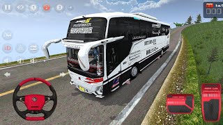 Bus Kids Panda Ke Passing Mountain Hill Mode Pariwisata | Bus Simulator Indonesia Bussid screenshot 5