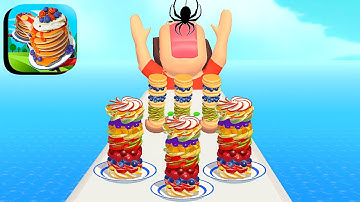 Pancake Run ​- All Levels Gameplay Android,ios (Levels 243-248)