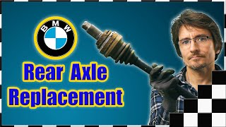 BMW Axle Replacement - BMW E90 E91 E92 E93 Rear Half Shaft / CV Axle / Drive Shaft Replacement screenshot 5