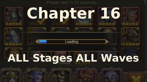 Heroes Charge. Raid. Guild. Chapter 16. ALL Stages. ALL Waves.