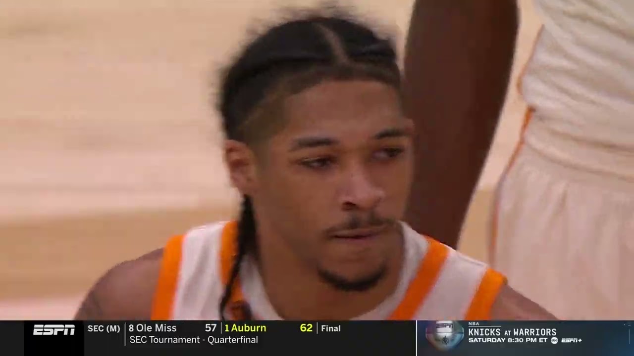 Zakai Zeigler 2024-2025 Season Makes - Tennessee - NCAA