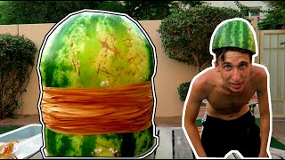 EXPLODING WATERMELON CHALLENGE !!!!