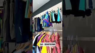 Metal Display Fixtures for a Clothing Showroom | Retail Store Setup #storefixtures #storelayout