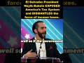 America’s Tax System EXPOSED & DISMANTLES the farce of income by El Salvador President Nayib Bukele