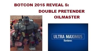 Double Pretender Oilmaster Botcon 2015 Reveal 5