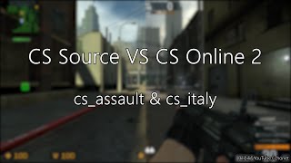CS Source VS CSO2 Graphics Comparison