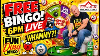 🎉 FREE LIVE Bingo Night with Jeff | Win Prizes & Spin the Wheel!