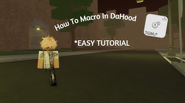 How To Macro On DAHOOD  || UPDATED 2025 EASY TUTORIAL FOR BEGINNERS!