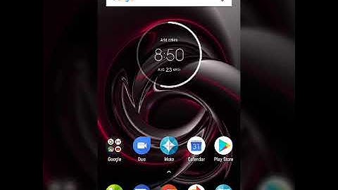 moto e4 plus split screen feature