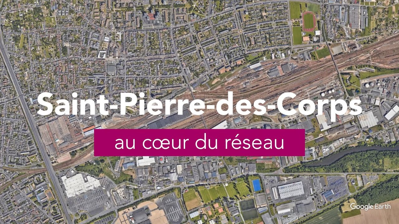 Saint-Pierre-des-Corps : au coeur du réseau SNCF - YouTube