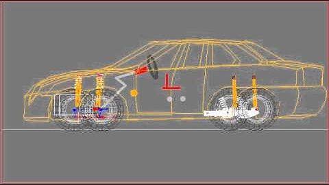 Simulation of an hybrid vehicule using ADAMS 10.0 (1999 )