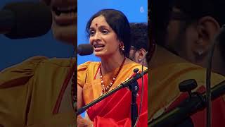 Raga Khamaj- Pallavi I Ranjani I Carnatic Vacal I Live at BCMF 2016 #shorts