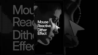 Interactive Halftone Hover Effect in Figma #websitedesign #website #figma