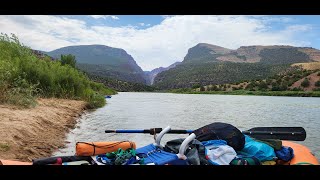 Rafting the Green River, Gates of Ladore - August 2023