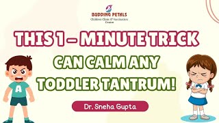 This 1-Minute Trick Can Calm ANY Toddler Tantrum | Parenting Hack That Works Every Time 🔴✅