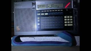 NHK w forecast from Japan tonight antenna pa0rdt miniwhip ICF2010