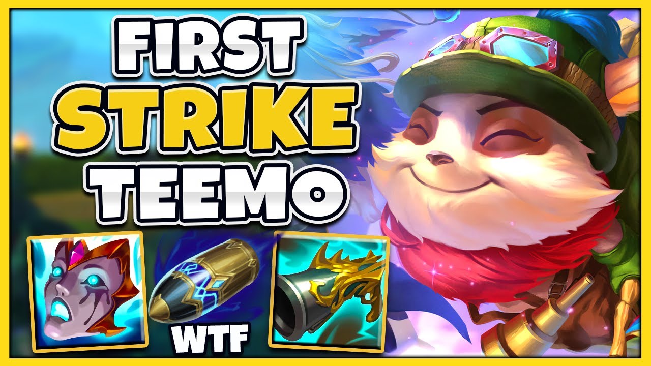 Easily Burn ANY Champion to Death with Maximum Poke Teemo - League of Legends