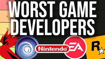 Which Gaming Studio Rules Them All? (Tier list)