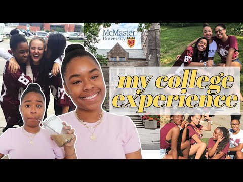 MY COLLEGE EXPERIENCE at McMaster University | Social Life, Grades, Living on Residence & more!