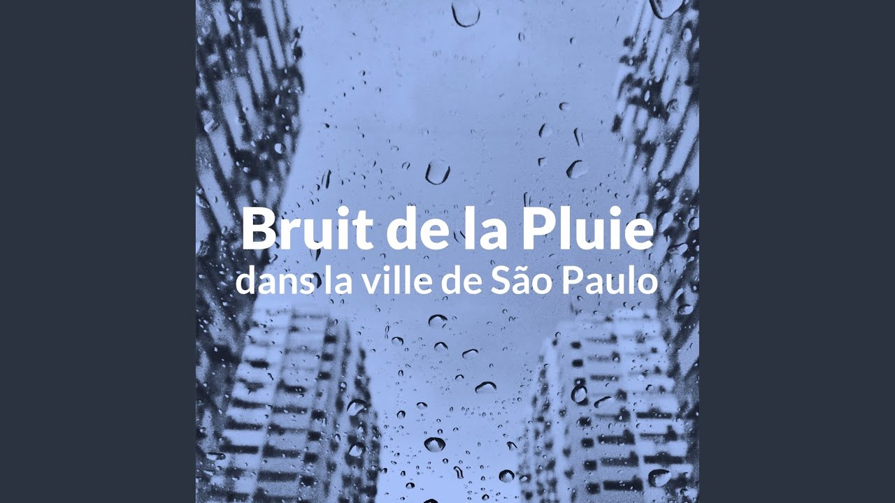 Bruit de la pluie pour dormir la pluie calme avec des bruits de vent et