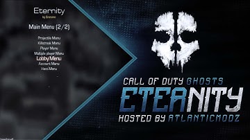 Call Of Duty Ghosts: Eternity Mod Menu [1.16]