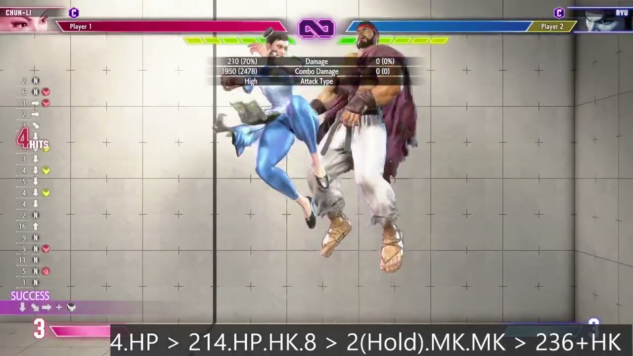 Chun Li - Heavy Serenity Stream & Air Lightning Kicks | Street Fighter 6 Combo Guide