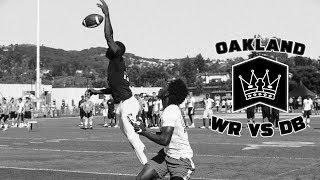 Nike Football's The Opening Oakland 2017 | WR vs DB