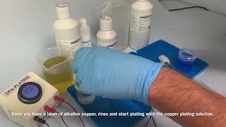 How to copper plate an aluminium bus bar