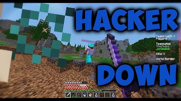 Hypixel UHC Highlights - Slaying a Hacker :O
