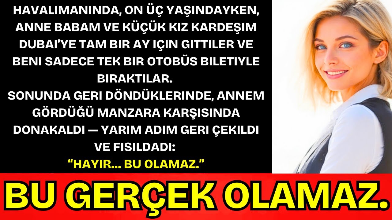 Havalimanında Dubai’ye Uçtular, Bana Bir Bilet Bıraktılar—Dönünce Her Şey Değişti