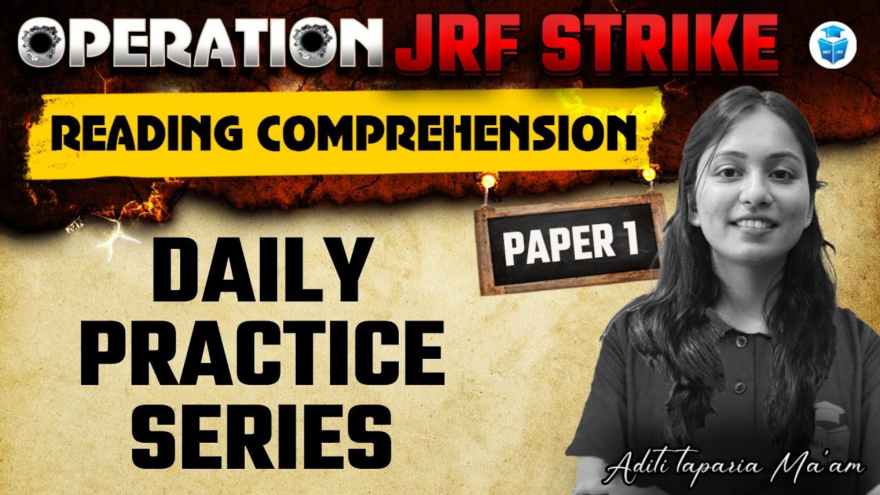 UGC NET Paper 1 Reading Comprehension Paper 1 UGC NET RC Practice Ugc net paper 1 reading comprehension paper 1 ugc net rc practice
