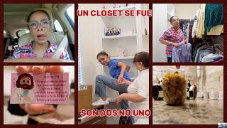 MI VIDA SIN EL.. ASI VA QUEDANDO EL CLOSET .. QUIEN ES ESE? COMO SE LE OCURRE.