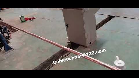 630/61B Rigid Frame Strander Line With Individual Drive System