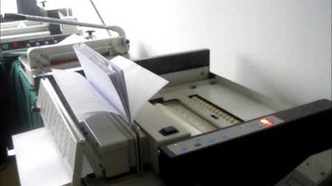 Glue Binding Machine DINGLI-380 Automatic Desktop Glue Binding Machine