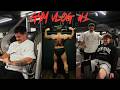 VLOG BODYBUILDING #1 | Pré-workout, intense session avec mon client &amp; cheat meal