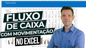 Fluxo de Caixa Excel com Movimentação