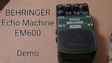 Behringer Echo Machine EM600 Demo