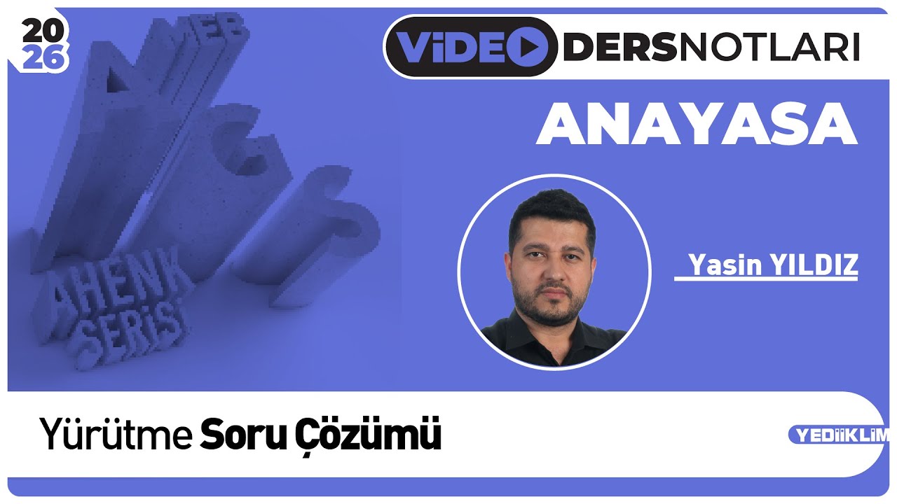 Yürütme Soru Çözümü - Yasin YILDIZ