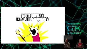 35C3 -  Safe and Secure Drivers in High-Level Languages