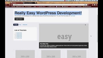 WordPress Development Tutorials 19 - Create a custom post type