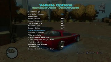 [PS3/GTA4] Mod Menu Online