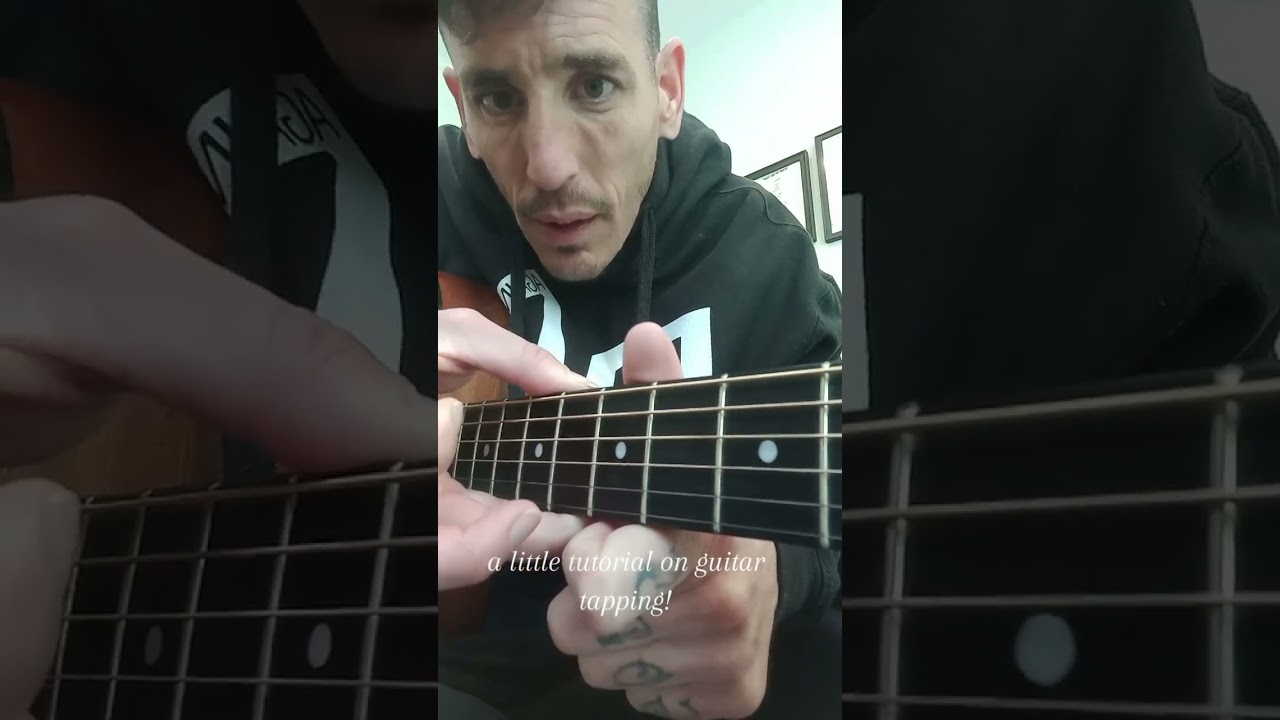 A guitar tapping tutorial!! 