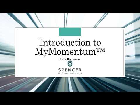 Introduction to MyMomentum EHS Software (Part 1)