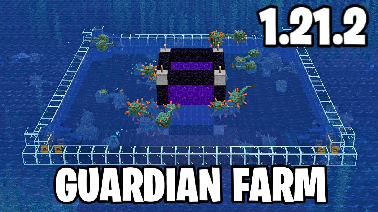 Guardian Farm 1.21.2! Minecraft Java Tutorial